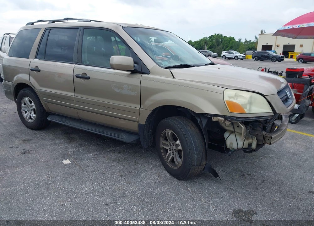 2005 HONDA PILOT EX VIN: 2HKYF18435H503790