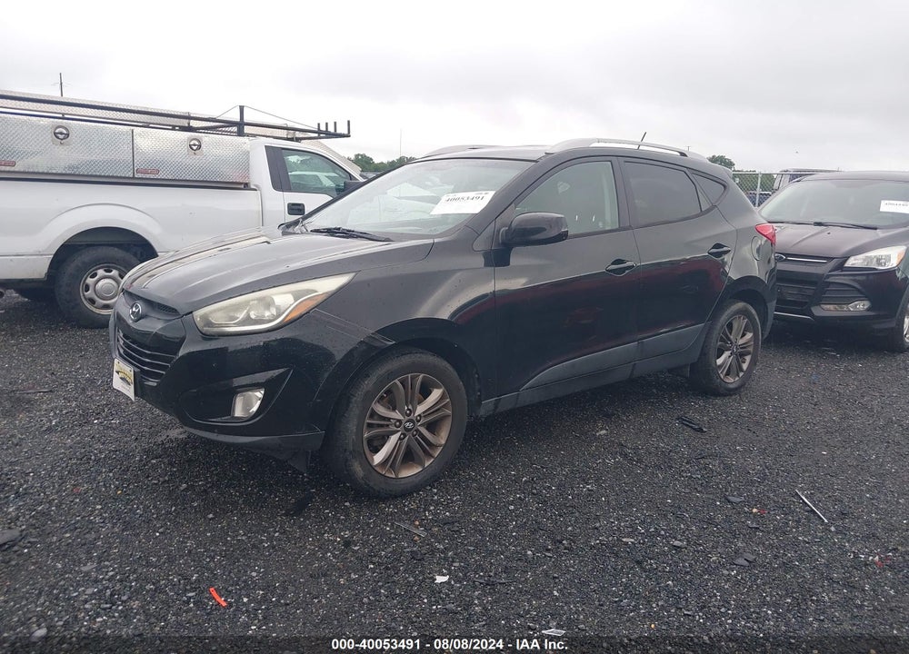2014 HYUNDAI TUCSON SE VIN: KM8JUCAG6EU872667