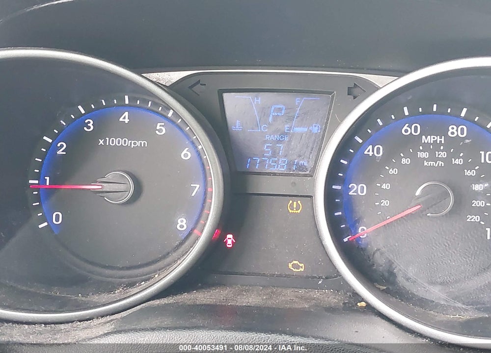 2014 HYUNDAI TUCSON SE VIN: KM8JUCAG6EU872667