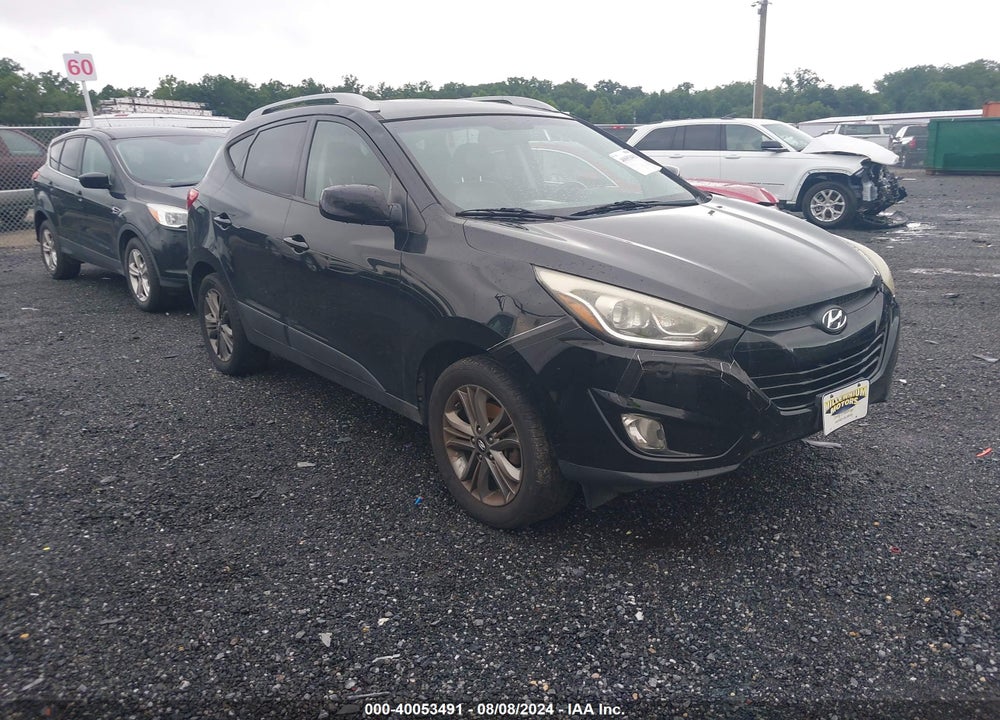 2014 HYUNDAI TUCSON SE VIN: KM8JUCAG6EU872667