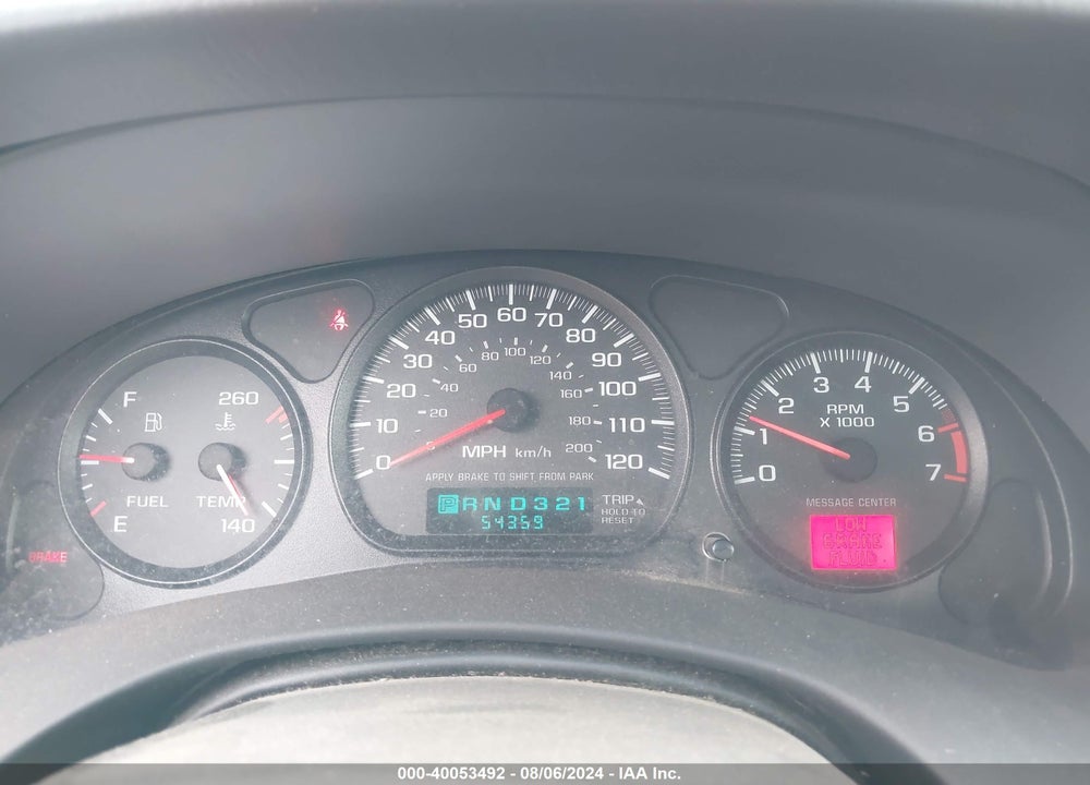 2003 CHEVROLET MONTE CARLO LS VIN: 2G1WW12E839233022