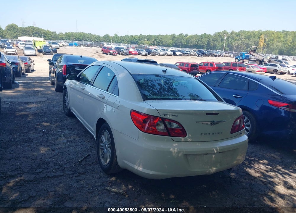 2008 CHRYSLER SEBRING TOURING VIN: 1C3LC56K78N255306