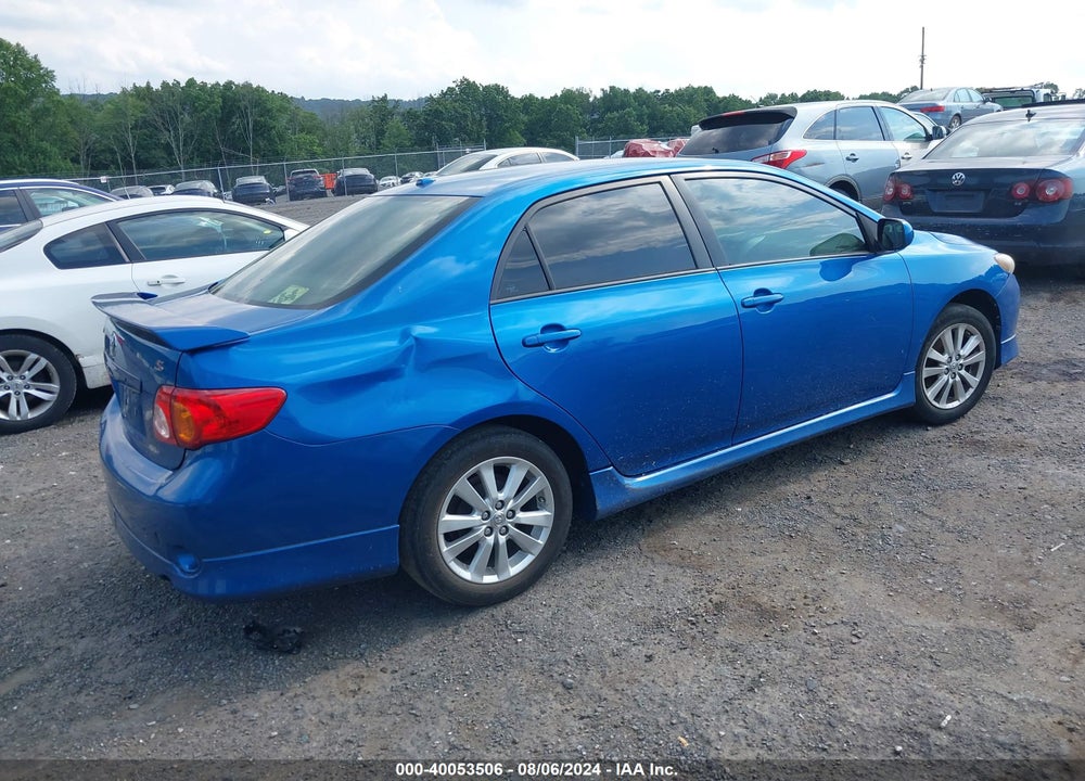 2009 TOYOTA COROLLA S VIN: 2T1BU40E99C112119