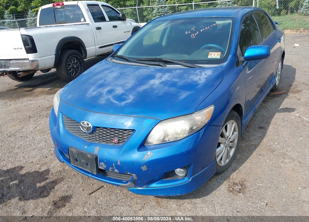 2009 TOYOTA COROLLA S VIN: 2T1BU40E99C112119