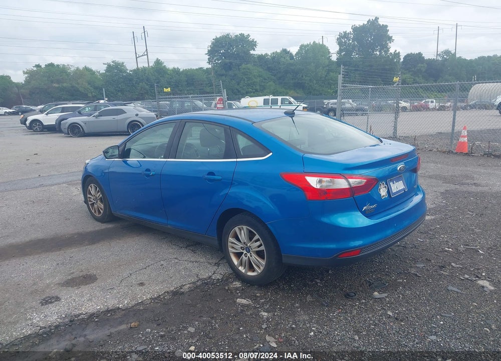 2012 FORD FOCUS SEL VIN: 1FAHP3H25CL149955