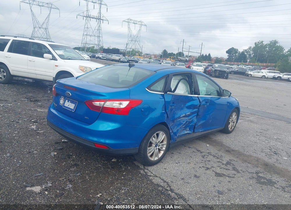 2012 FORD FOCUS SEL VIN: 1FAHP3H25CL149955