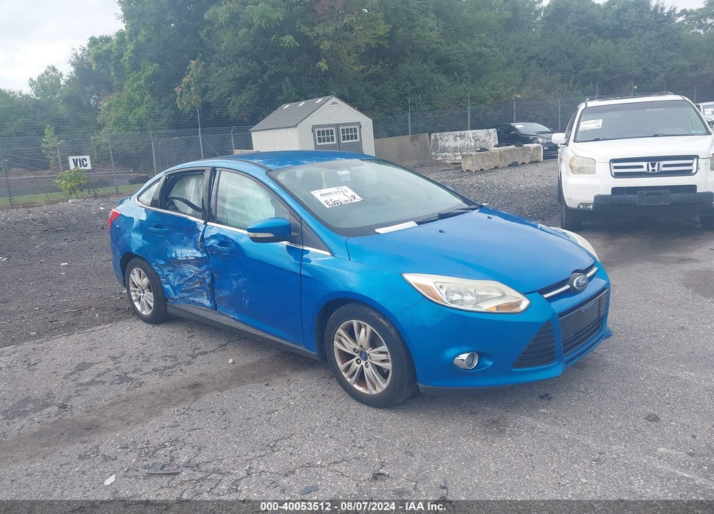 2012 FORD FOCUS SEL VIN: 1FAHP3H25CL149955