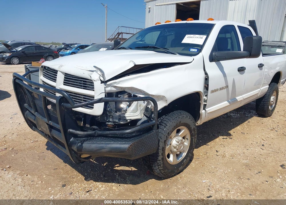 2004 DODGE RAM 3500 SLT/LARAMIE VIN: 3D7LU38C84G224853