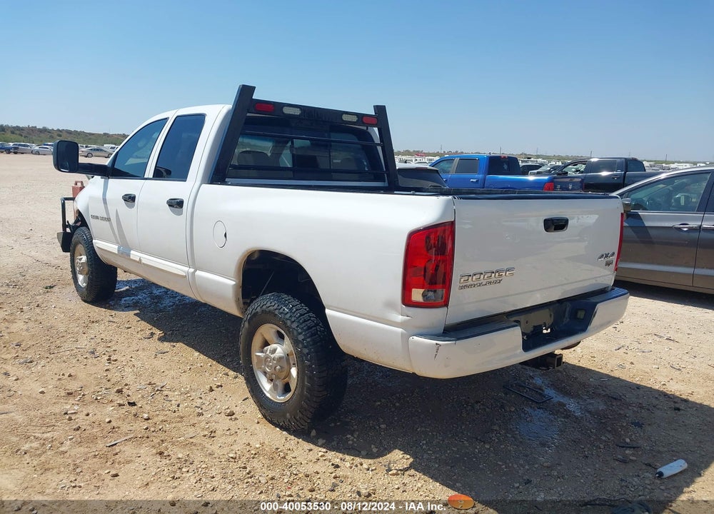 2004 DODGE RAM 3500 SLT/LARAMIE VIN: 3D7LU38C84G224853