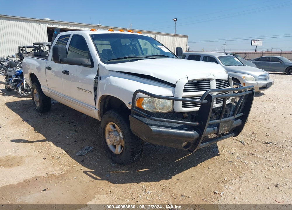 2004 DODGE RAM 3500 SLT/LARAMIE VIN: 3D7LU38C84G224853