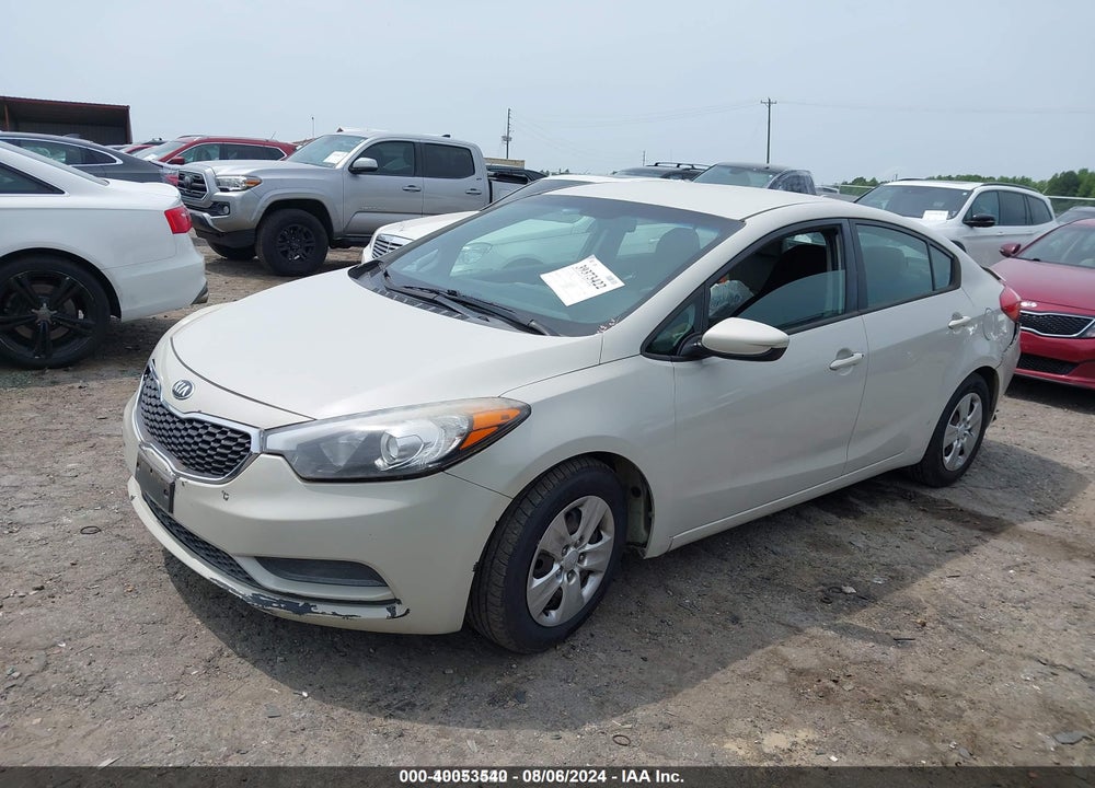 2015 KIA FORTE VIN: KNAFK4A63F5420875