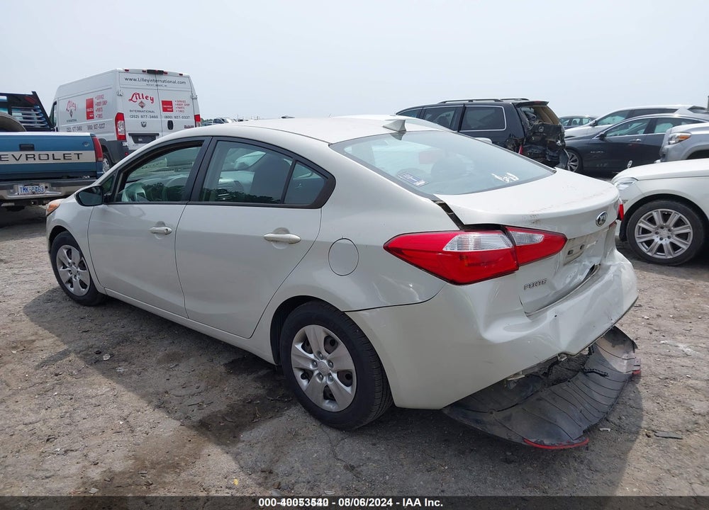 2015 KIA FORTE VIN: KNAFK4A63F5420875