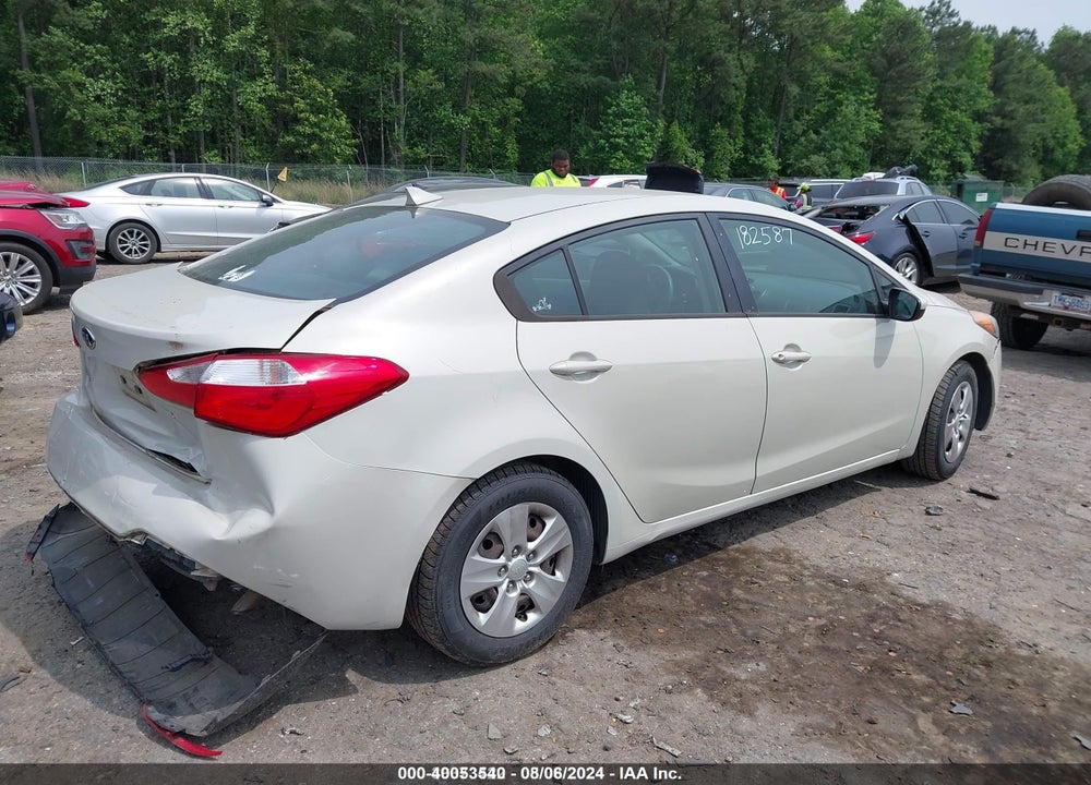 2015 KIA FORTE VIN: KNAFK4A63F5420875
