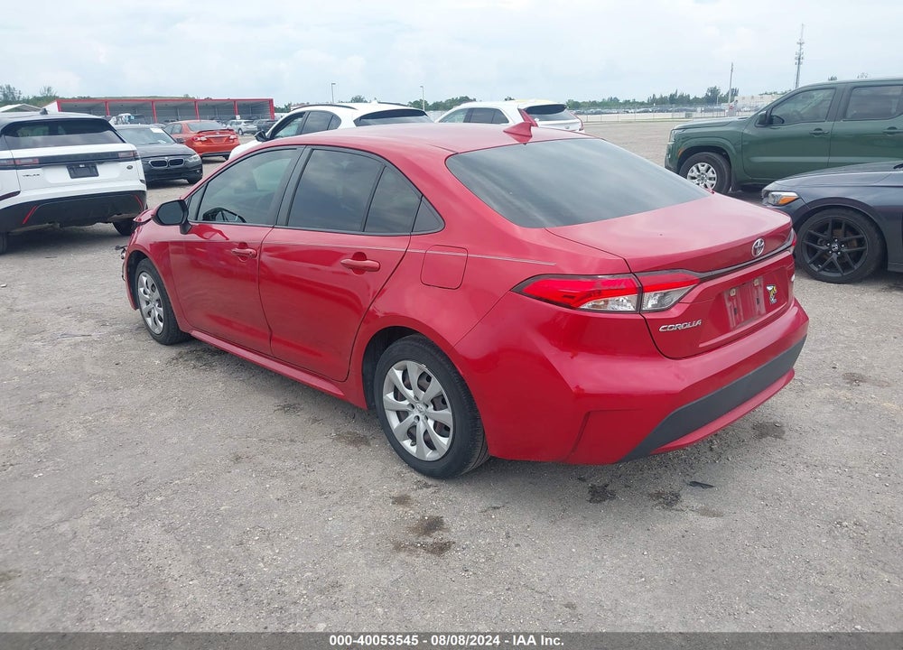 2020 TOYOTA COROLLA LE VIN: JTDEPRAE8LJ026263