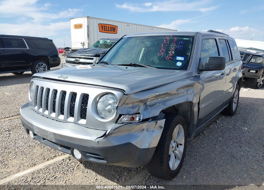 2017 JEEP PATRIOT LATITUDE VIN: 1C4NJPFB4HD184657