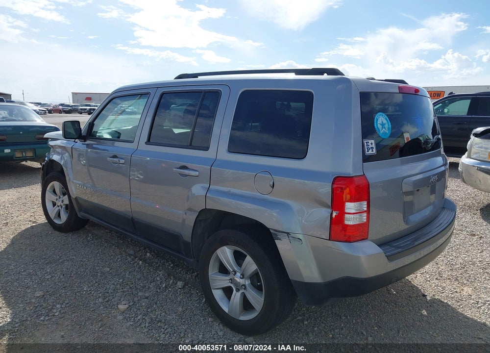 2017 JEEP PATRIOT LATITUDE VIN: 1C4NJPFB4HD184657
