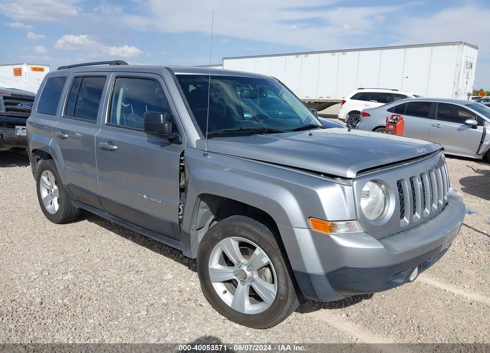 2017 JEEP PATRIOT LATITUDE VIN: 1C4NJPFB4HD184657