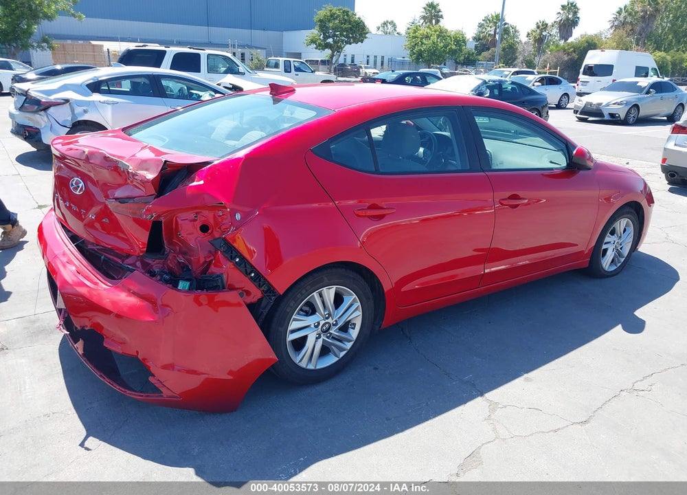 2020 HYUNDAI ELANTRA SEL VIN: 5NPD84LF2LH578383