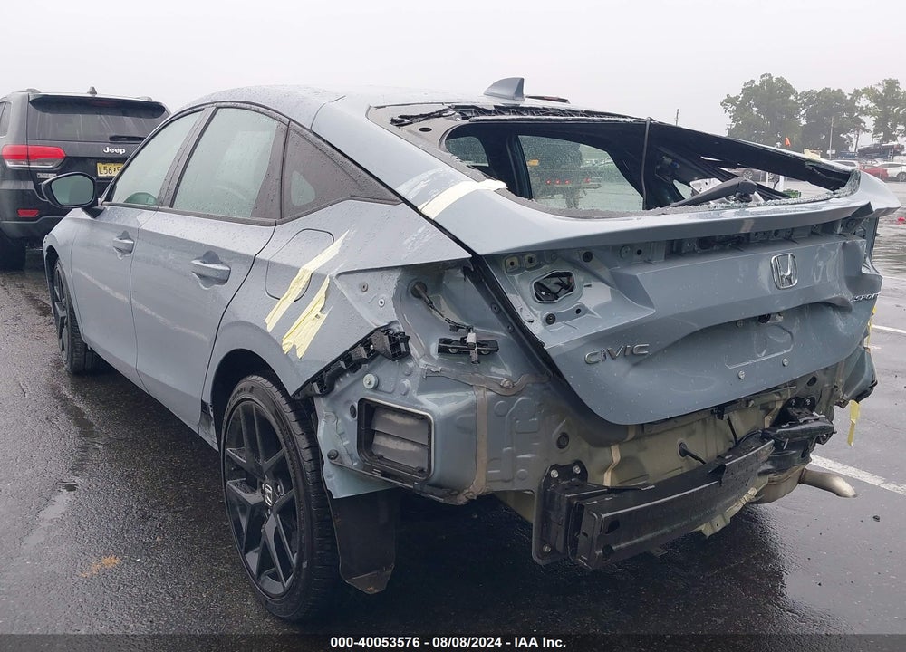 2022 HONDA CIVIC SPORT VIN: 19XFL2H87NE021272
