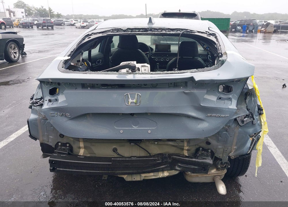 2022 HONDA CIVIC SPORT VIN: 19XFL2H87NE021272
