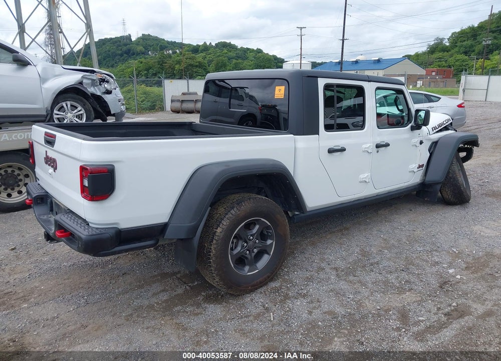2021 JEEP GLADIATOR RUBICON 4X4 VIN: 1C6JJTBM2ML555269