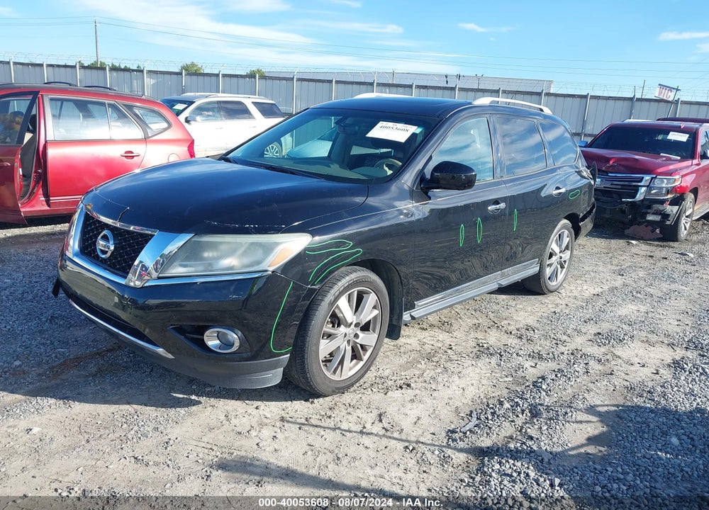 2015 NISSAN PATHFINDER PLATINUM/S/SL/SV VIN: 5N1AR2MN1FC722043