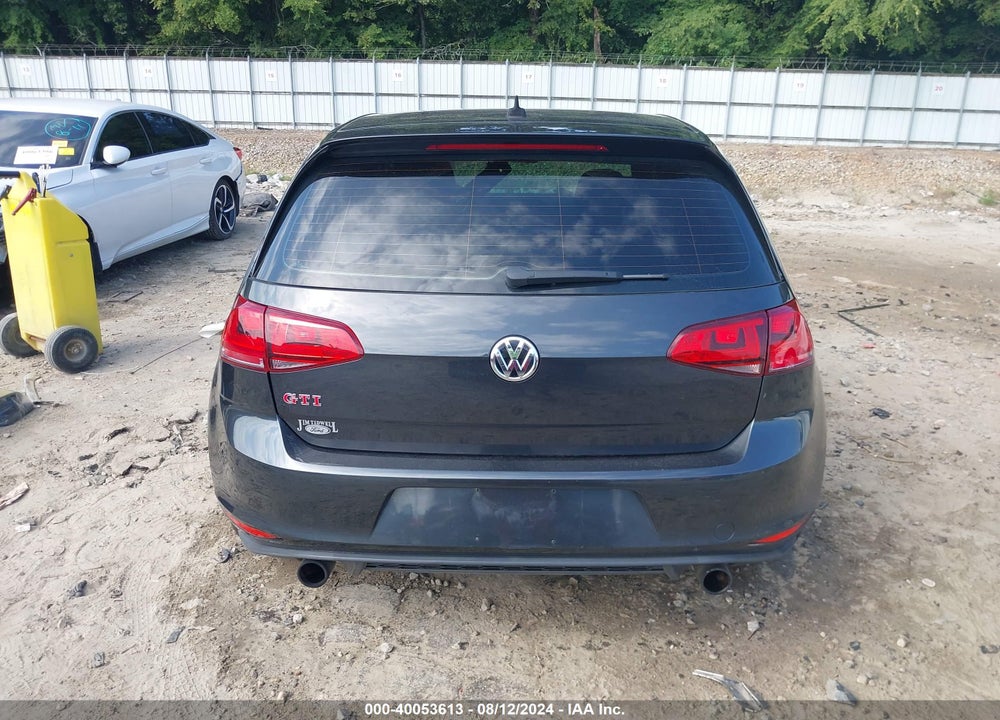 2017 VOLKSWAGEN GOLF GTI AUTOBAHN 4-DOOR/S 4-DOOR/SE 4-DOOR/SPORT 4-DOOR VIN: 3VW447AU9HM047579