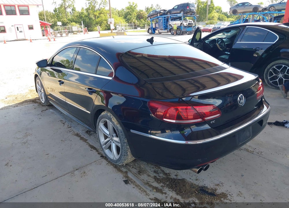 2013 VOLKSWAGEN CC 2.0T R-LINE VIN: WVWBP7AN7DE562574