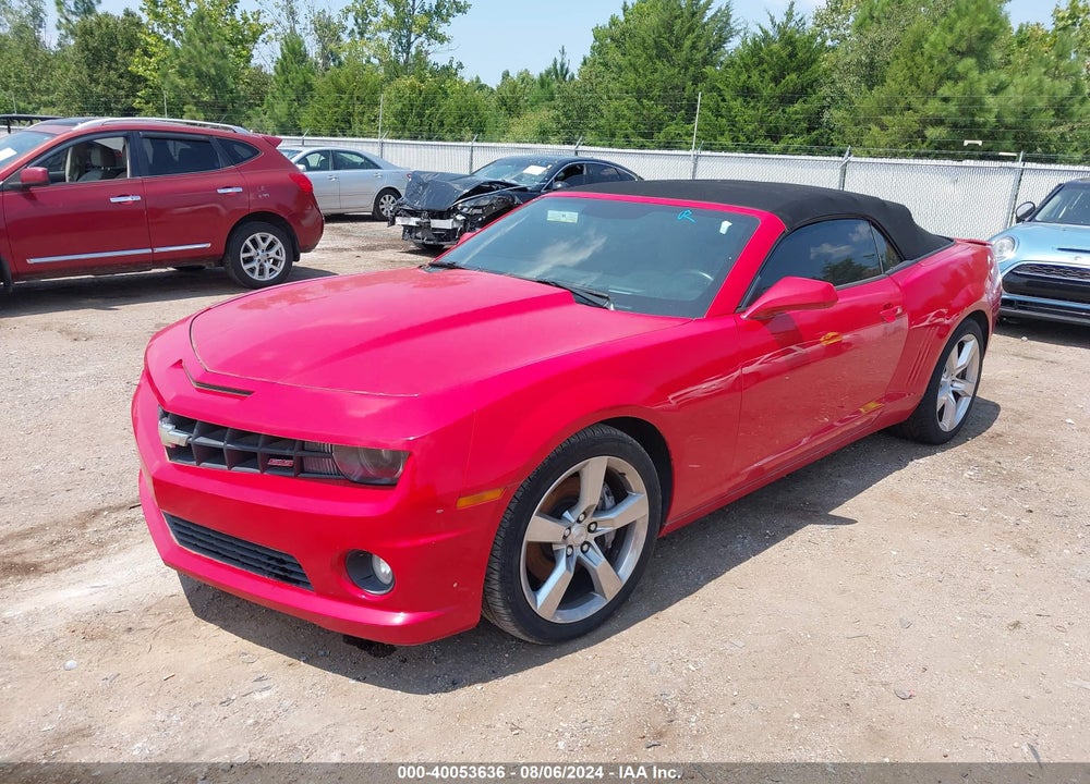 2011 CHEVROLET CAMARO 2SS VIN: 2G1FK3DJ7B9201789