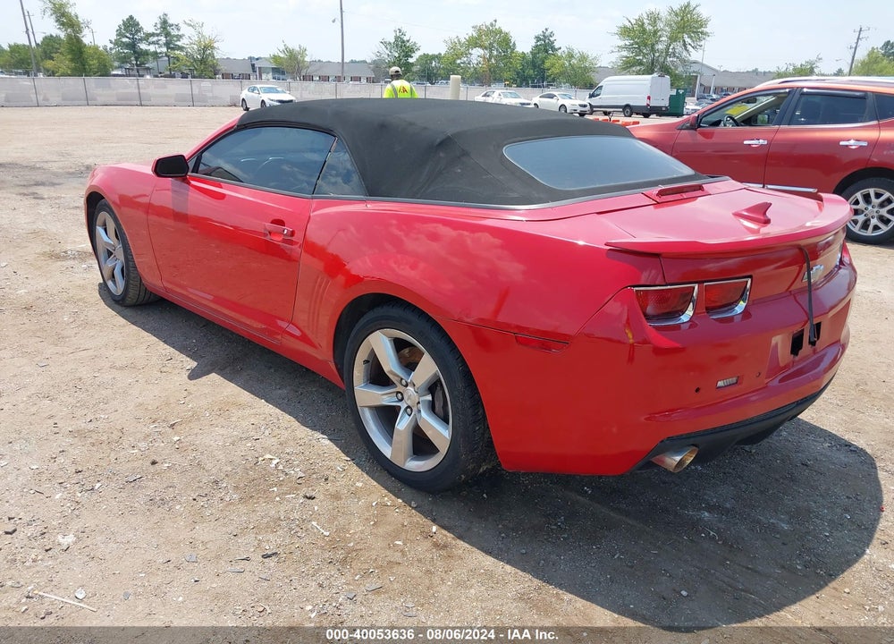 2011 CHEVROLET CAMARO 2SS VIN: 2G1FK3DJ7B9201789