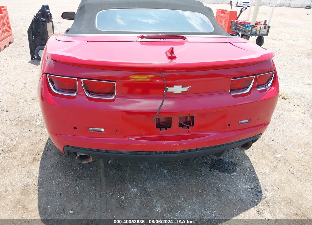 2011 CHEVROLET CAMARO 2SS VIN: 2G1FK3DJ7B9201789