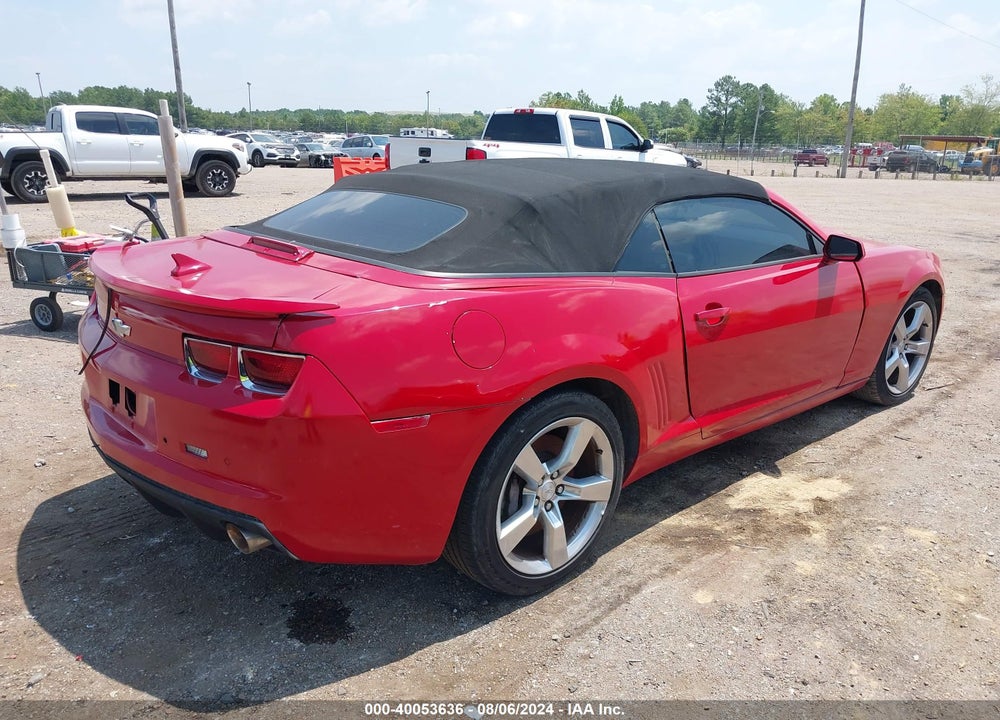2011 CHEVROLET CAMARO 2SS VIN: 2G1FK3DJ7B9201789