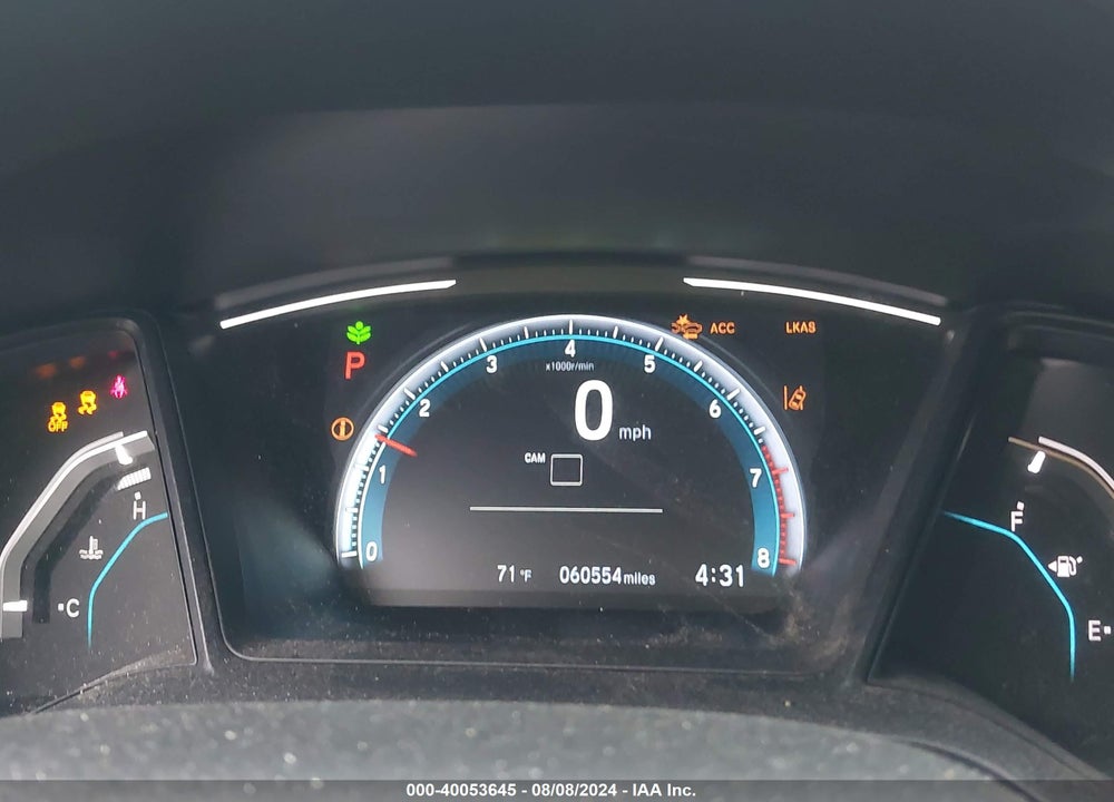 2019 HONDA CIVIC LX VIN: 2HGFC2F65KH580127