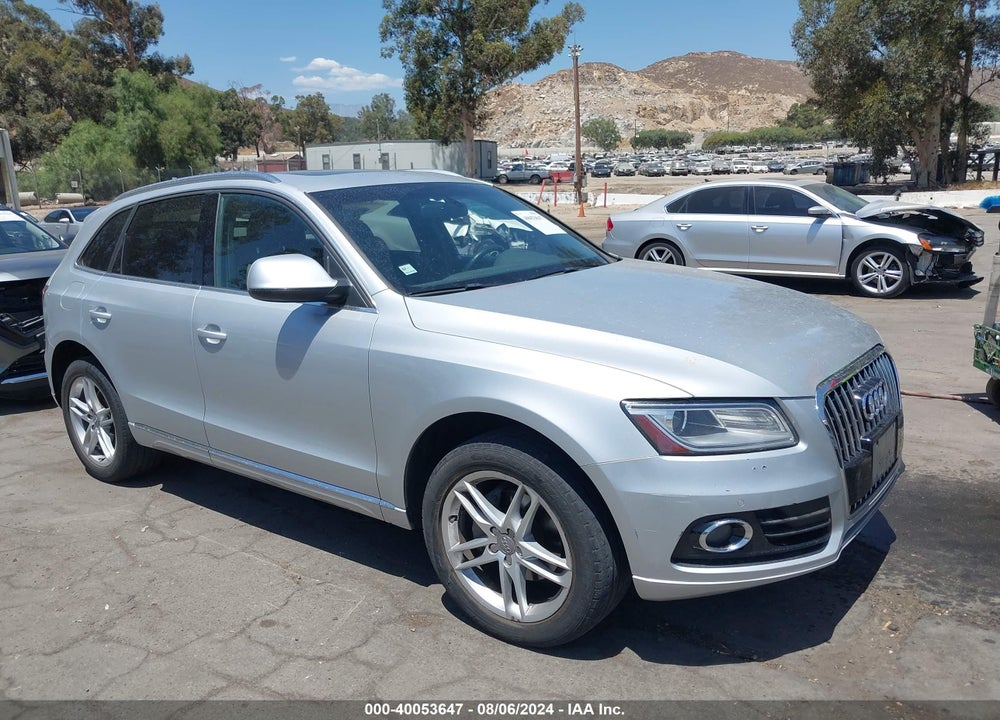 2013 AUDI Q5 2.0T PREMIUM VIN: WA1LFAFP3DA017780