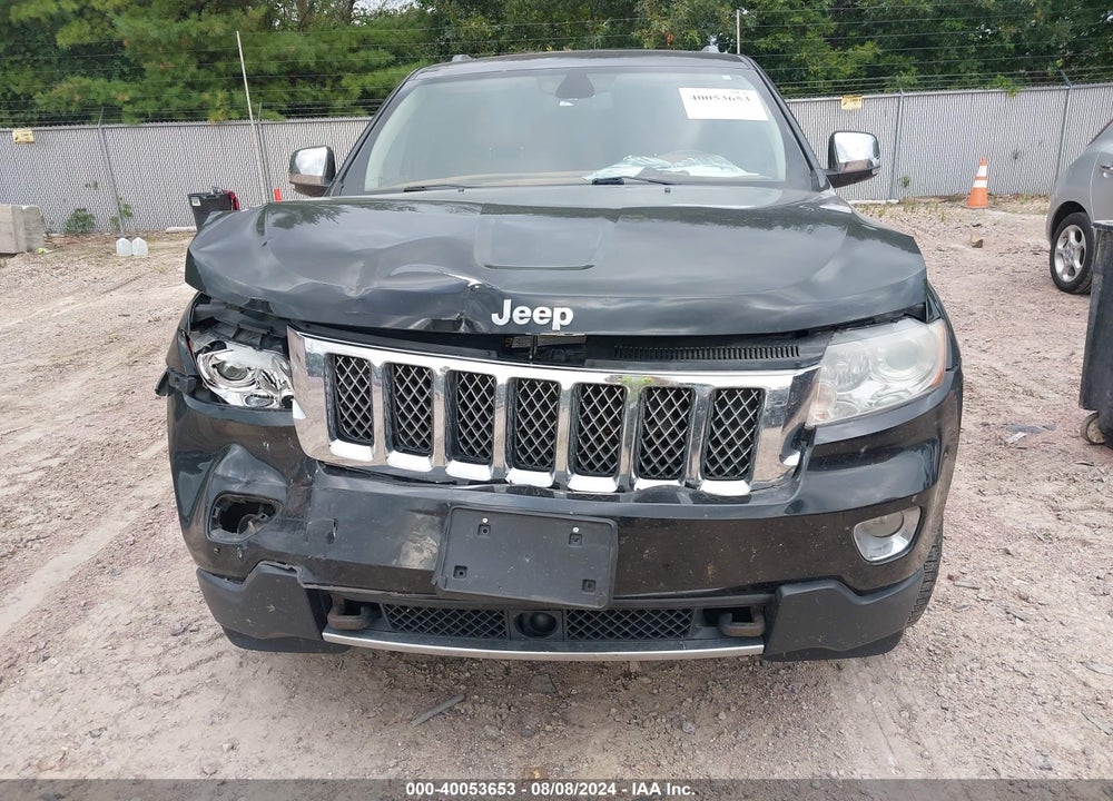 2012 JEEP GRAND CHEROKEE OVERLAND VIN: 1C4RJFCT7CC148761