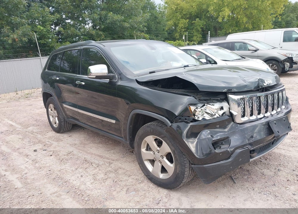 2012 JEEP GRAND CHEROKEE OVERLAND VIN: 1C4RJFCT7CC148761