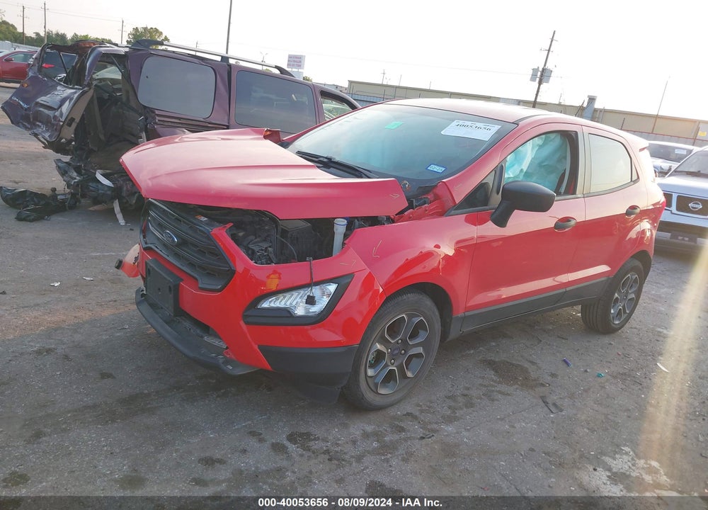 2021 FORD ECOSPORT S VIN: MAJ3S2FE2MC442150