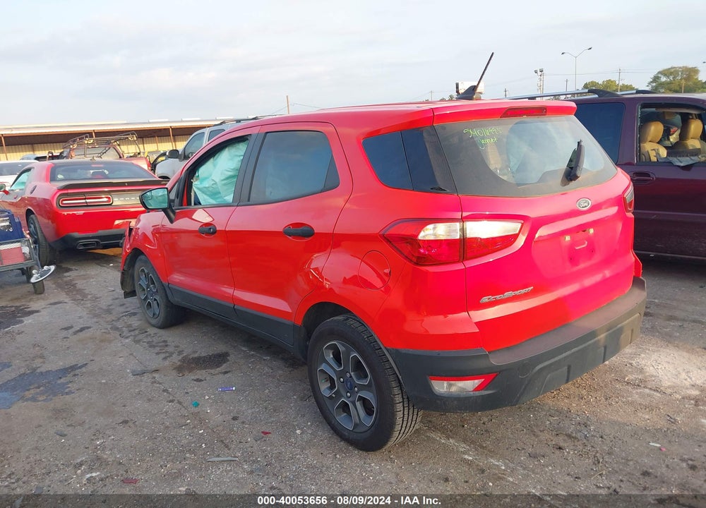 2021 FORD ECOSPORT S VIN: MAJ3S2FE2MC442150