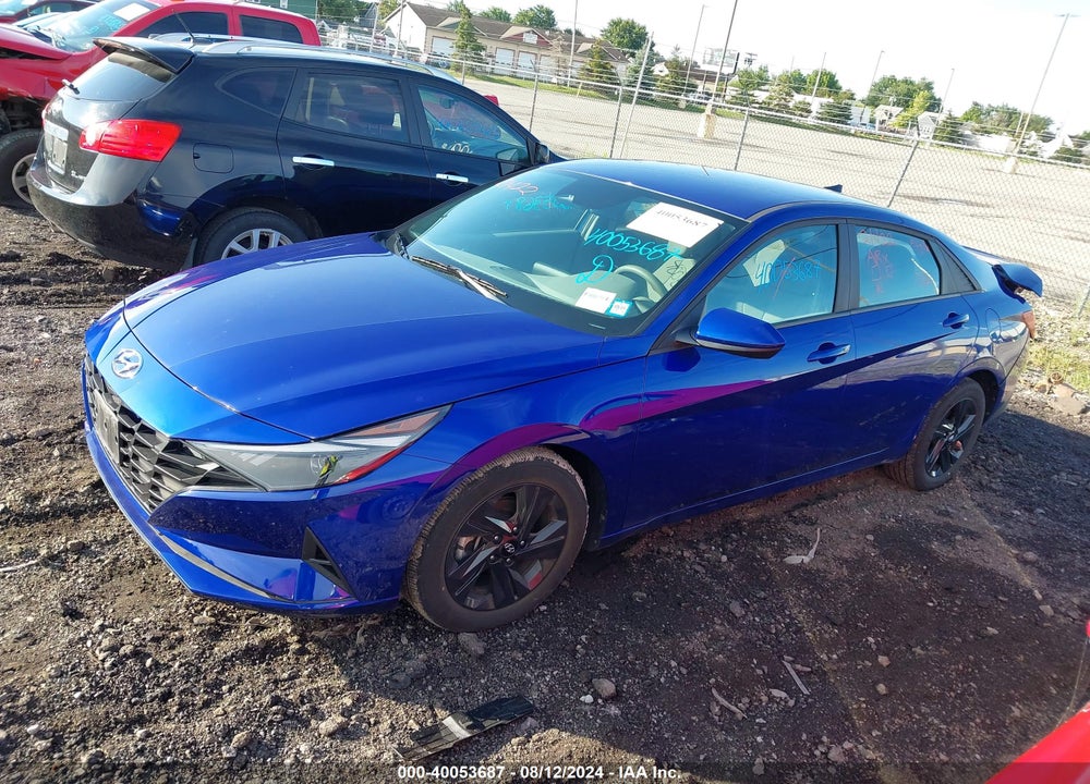 2023 HYUNDAI ELANTRA SEL VIN: KMHLM4AG2PU447156