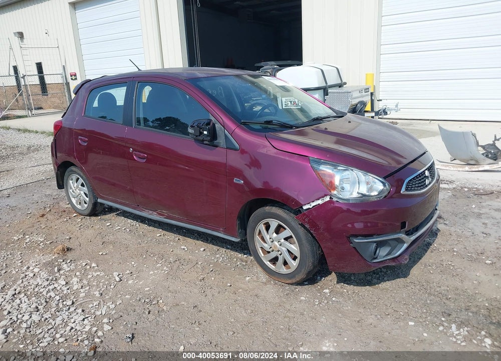 2017 MITSUBISHI MIRAGE SE VIN: ML32A4HJ9HH009600