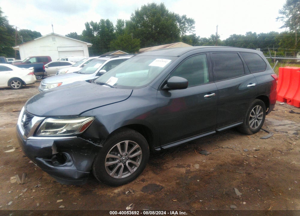 2013 NISSAN PATHFINDER S VIN: 5N1AR2MN4DC687205