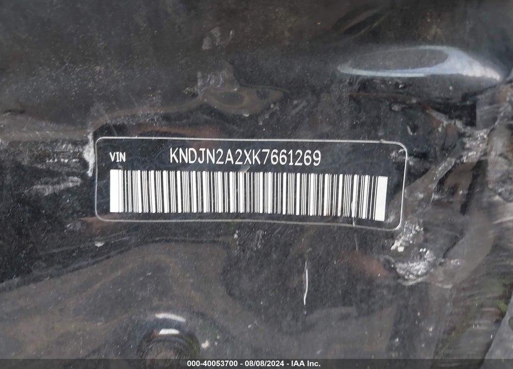 2019 KIA SOUL VIN: KNDJN2A2XK7661269