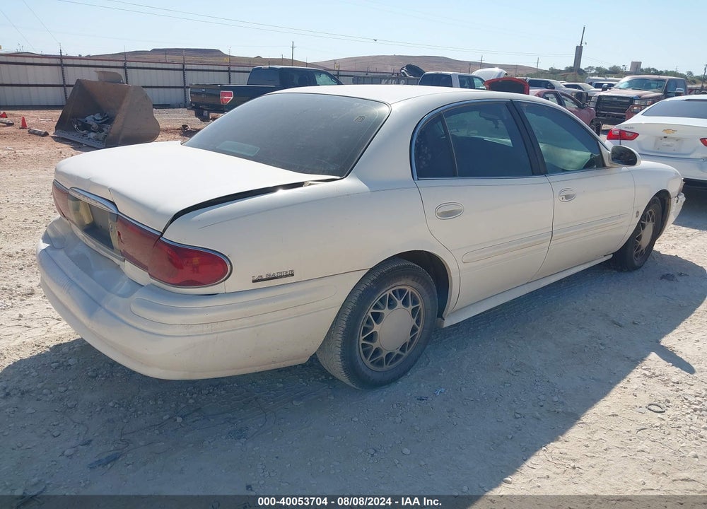 2001 BUICK LESABRE CUSTOM VIN: 1G4HP54K414196490
