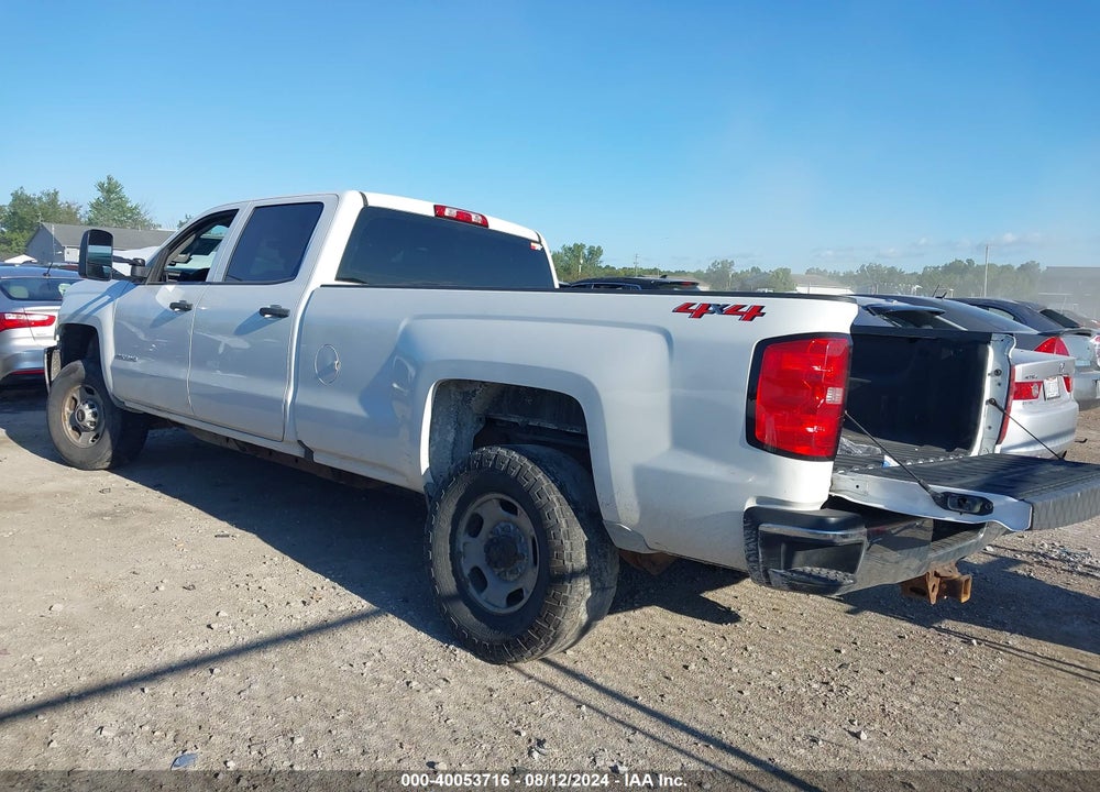 2018 CHEVROLET SILVERADO 2500HD WT VIN: 1GC1KUEY4JF172972