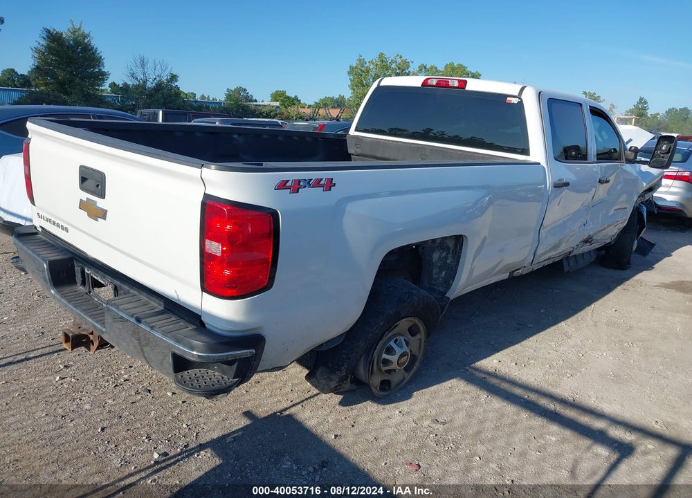 2018 CHEVROLET SILVERADO 2500HD WT VIN: 1GC1KUEY4JF172972