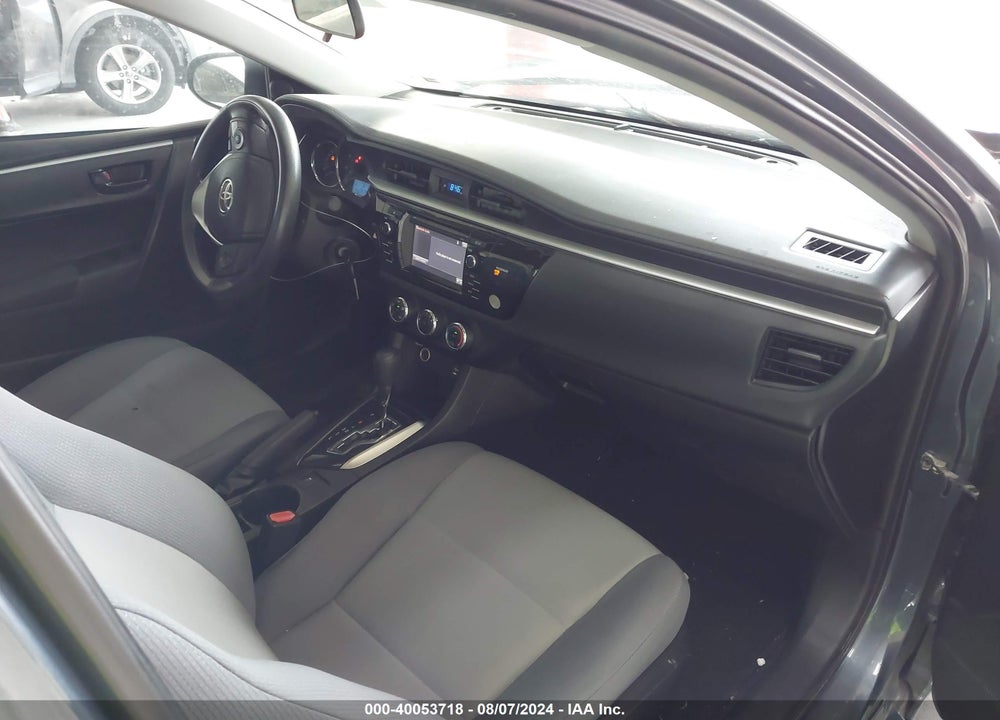 2016 TOYOTA COROLLA L VIN: 5YFBURHE2GP371954