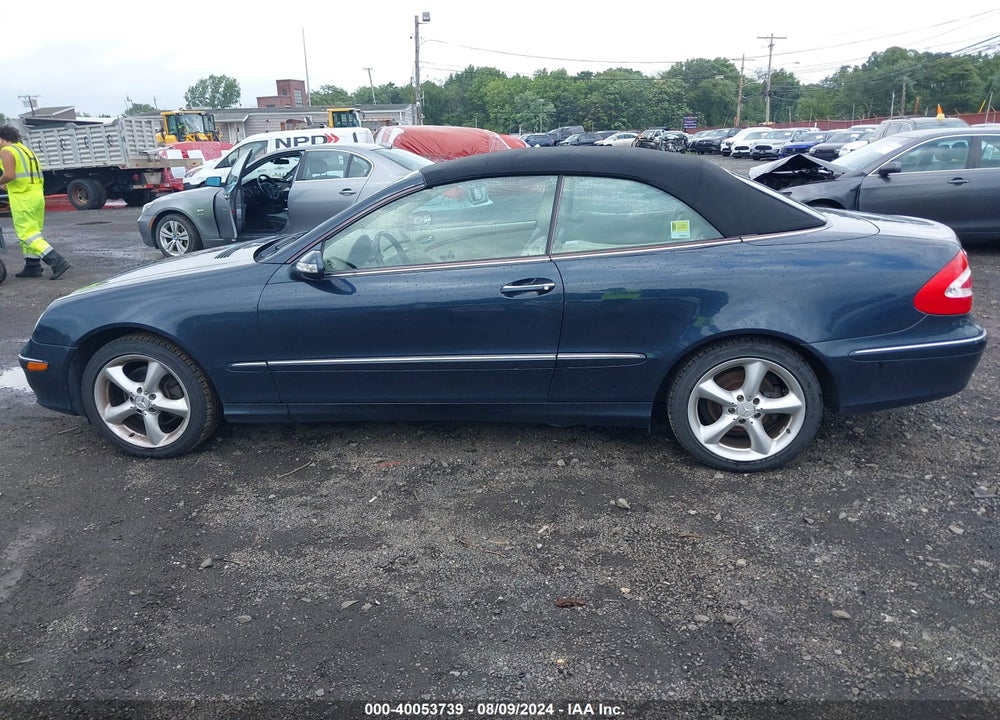 2005 MERCEDES-BENZ CLK 320 VIN: WDBTK65J25F146446