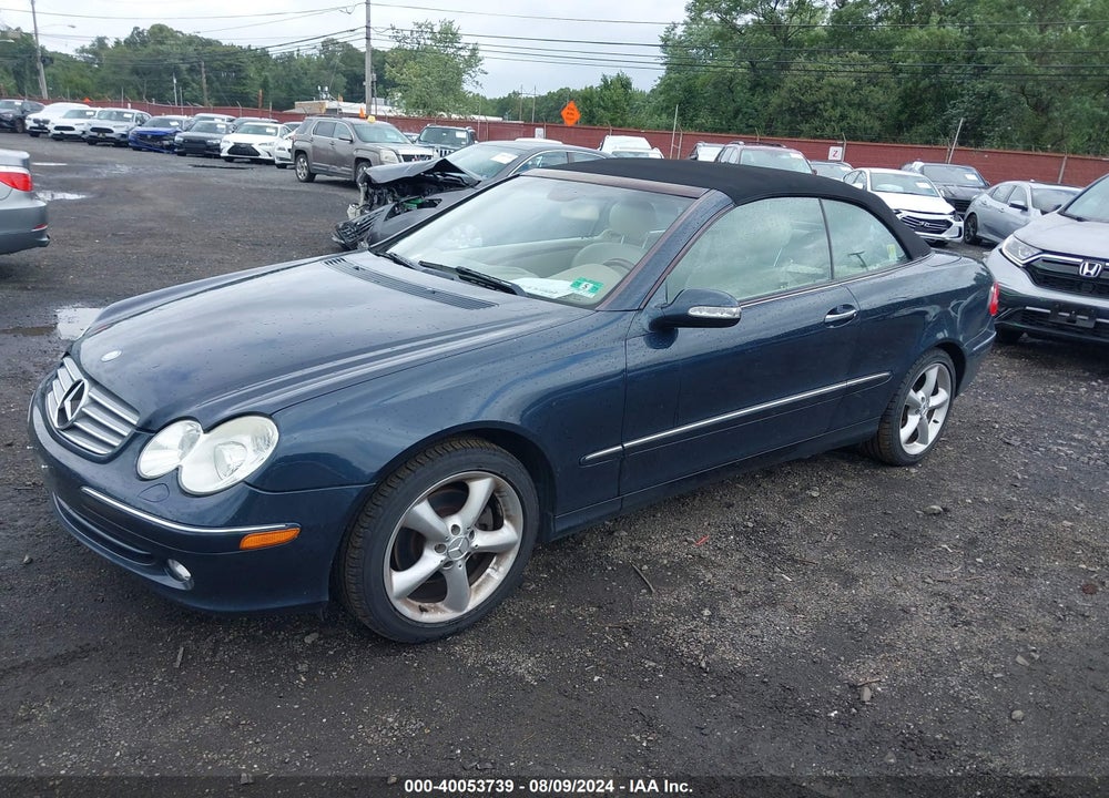 2005 MERCEDES-BENZ CLK 320 VIN: WDBTK65J25F146446