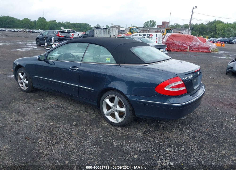 2005 MERCEDES-BENZ CLK 320 VIN: WDBTK65J25F146446
