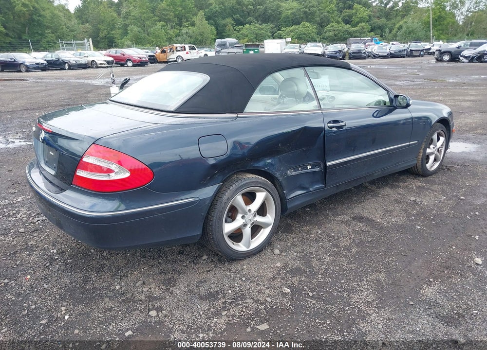 2005 MERCEDES-BENZ CLK 320 VIN: WDBTK65J25F146446